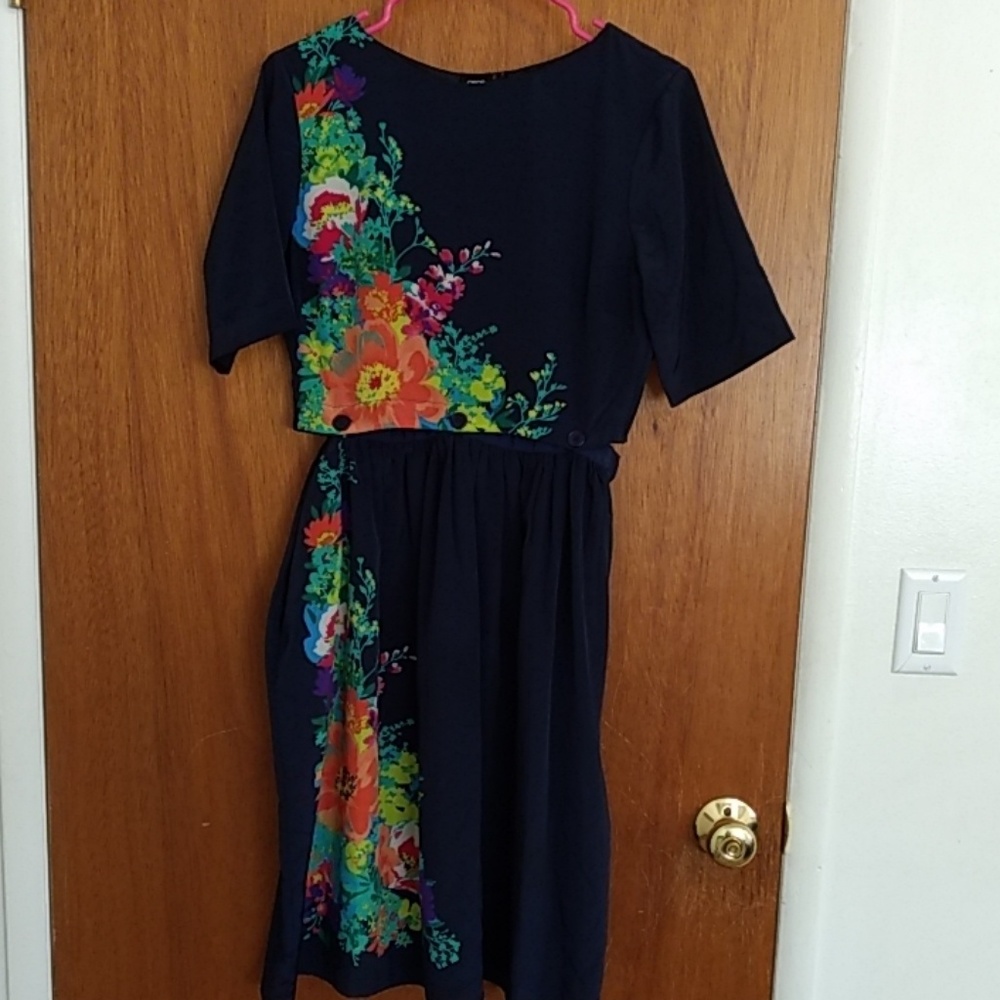 Asos floral midi dress